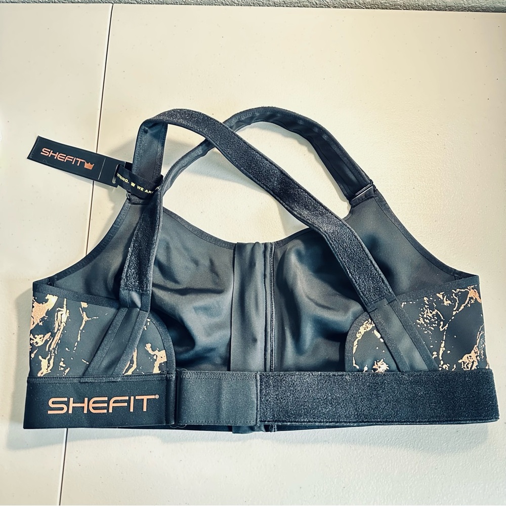 Shefit 2Luxe flex Black Sports Bra - Picture 4 of 5